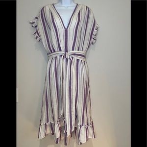 Chelsea & Violet Sun Dress w Pockets, L, Excellent